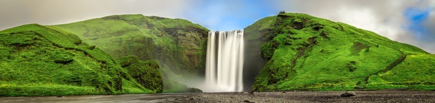 Wasserfall 3, Bildausschnitt bei Höhe 620 mm