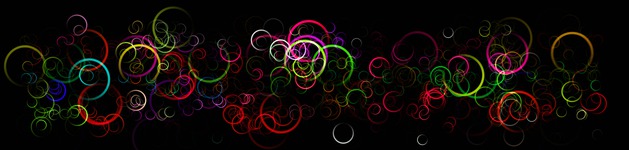 Color Circles, Bildausschnitt bei Höhe 620 mm