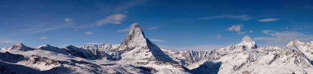 Matterhorn, Bildausschnitt bei Höhe 620 mm