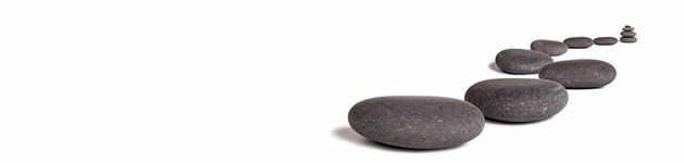 Zen Stones, Bildausschnitt bei Höhe 620 mm