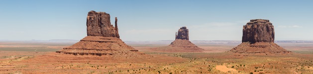 Monument Valley 1, Bildausschnitt bei Höhe 620 mm