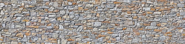 Natursteinmauer, Bildausschnitt bei Höhe 620 mm