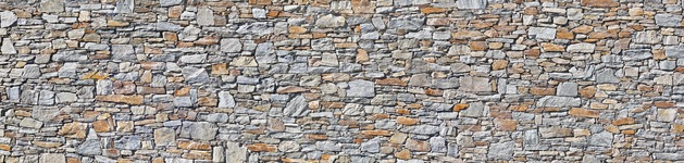 Natursteinmauer, Bildausschnitt bei Höhe 620 mm